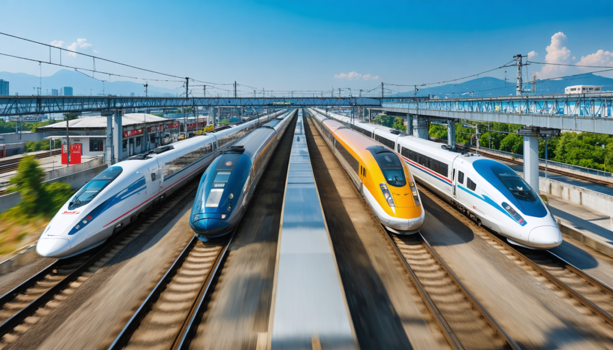 découvrez le classement mondial des 10 trains à grande vitesse les plus rapides et explorez les champions du rail qui révolutionnent le transport à grande vitesse.