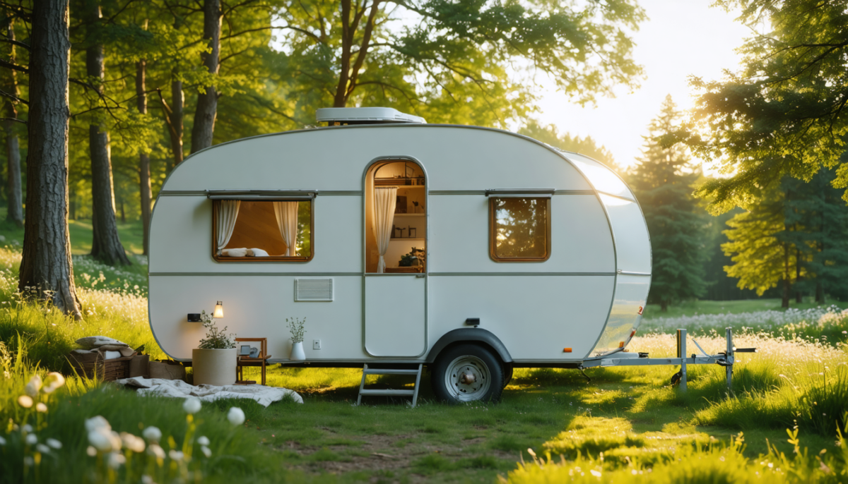 découvrez le charme raffiné du minimalisme nomade avec notre sélection de petites caravanes, idéales pour des voyages légers et élégants en toute liberté.