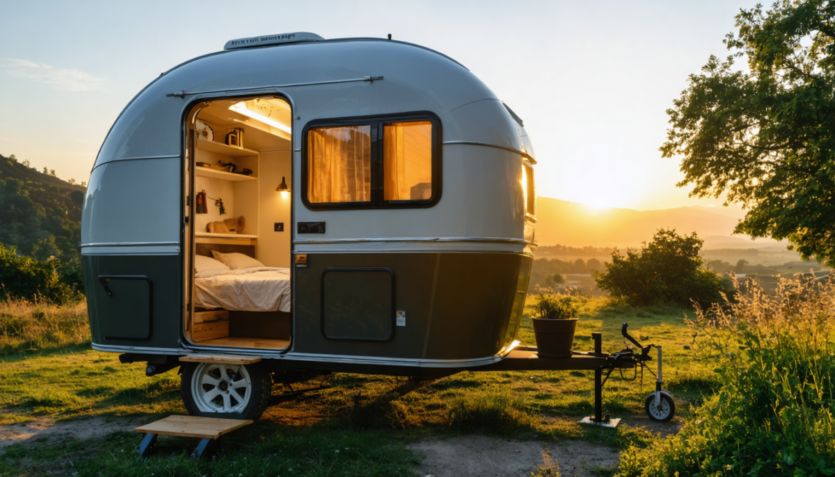 découvrez le charme raffiné du minimalisme nomade avec notre sélection de petites caravanes, alliant élégance, praticité et liberté de voyage.