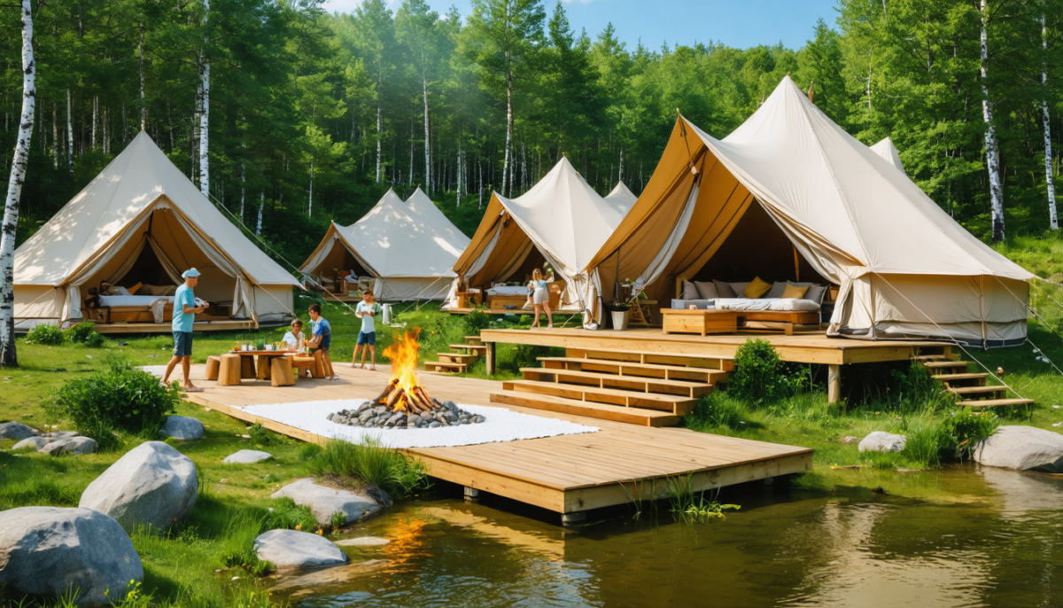 découvrez comment choisir l'emplacement parfait dans un camping 5 étoiles et profitez pleinement des services haut de gamme pour des vacances inoubliables.