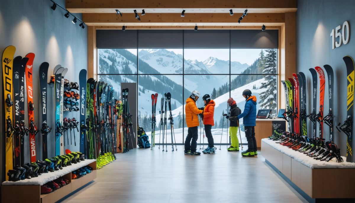 louez facilement votre matériel de ski à courchevel 1850. trouvez l'équipement parfait, adapté à votre niveau, pour profiter pleinement de vos pistes cet hiver.