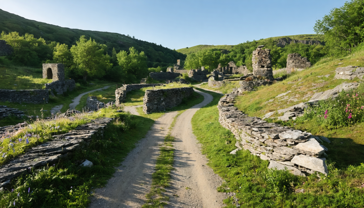 découvrez le parc des ardoisières, une promenade exceptionnelle au cœur des vestiges historiques d'une ancienne carrière, alliant nature et patrimoine unique.