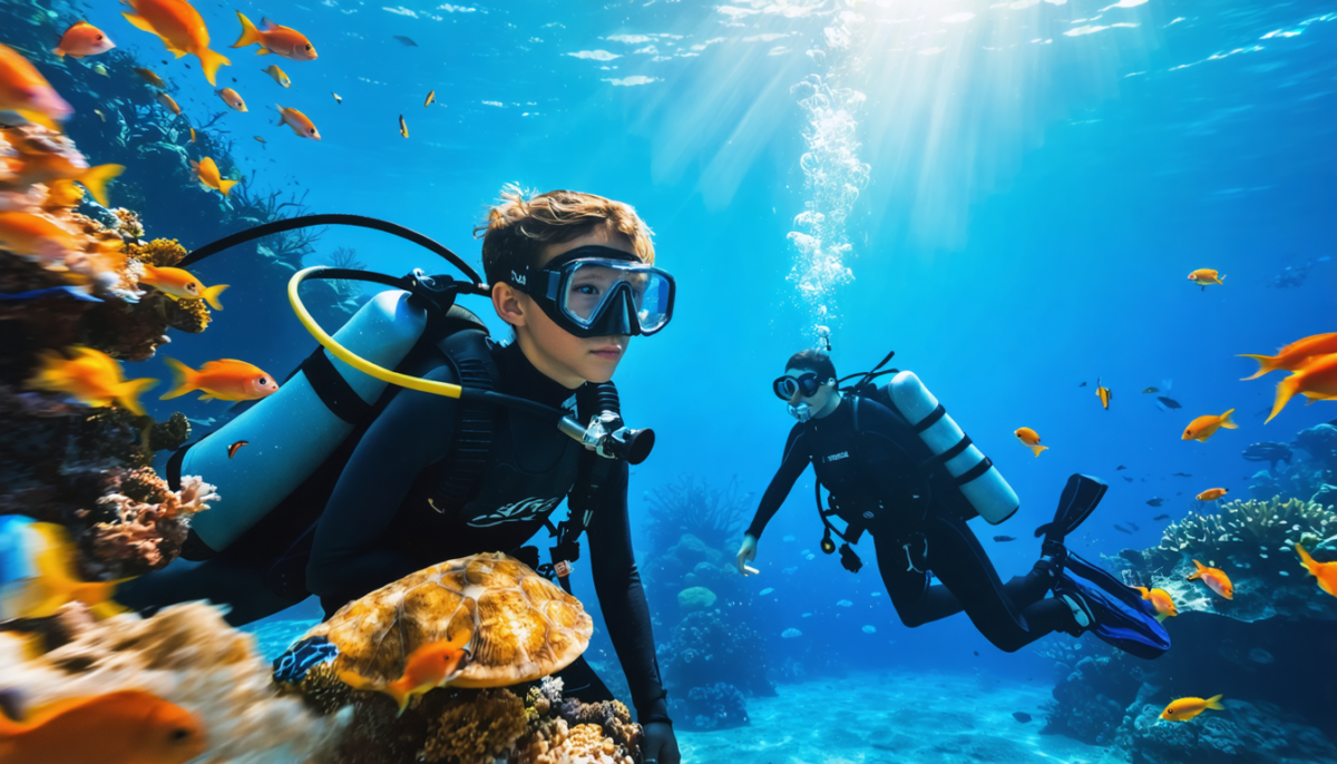 découvrez à quel âge commencer la plongée sous-marine et tout ce qu'il faut savoir sur le niveau 2 pour progresser en toute sécurité.