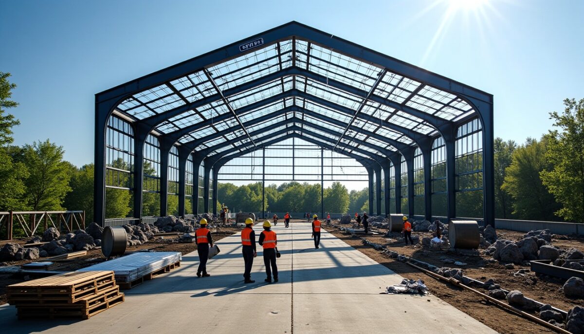 Les étapes essentielles pour construire un hangar robuste et fonctionnel