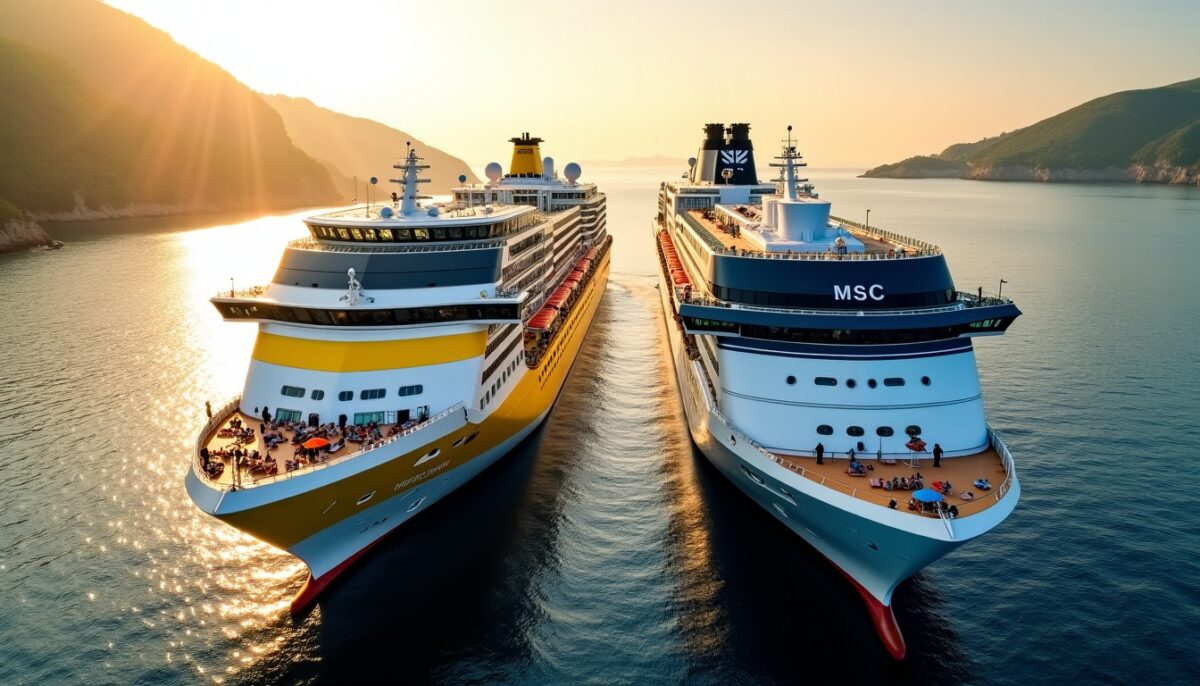 Costa Croisières vs MSC Croisières : Quelle compagnie choisir pour une expérience inoubliable en mer ?