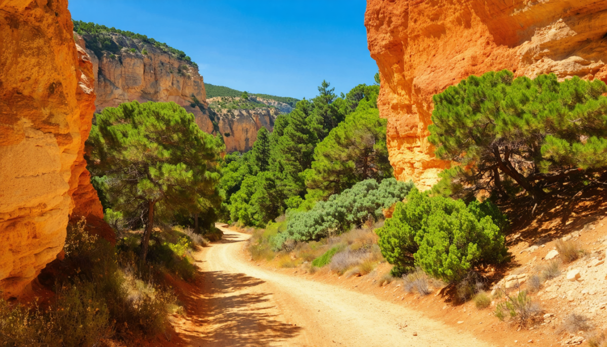 explorez le sentier des ocres dans le lubéron, un parcours naturel vibrant de couleurs où la beauté des paysages ocre se mêle à une immersion unique en pleine nature.