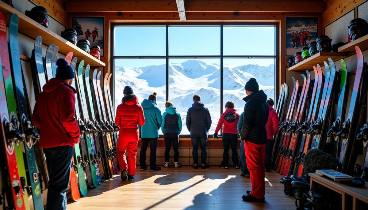 Location de matériel de ski à Courchevel 1850 : Trouvez l'équipement parfait adapté à votre niveau